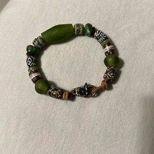 HANDMADE ARTISAN BEADED BRACELET UNIQUE AND BEAUTIFUL